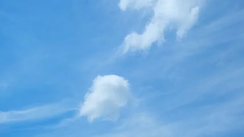A blue sky timelapse. Stock Footage 321262272