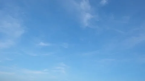 A blue sky timelapse. Stock Footage 324832980