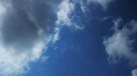 Blue sky timelapse. Full HD Video stock 25624872