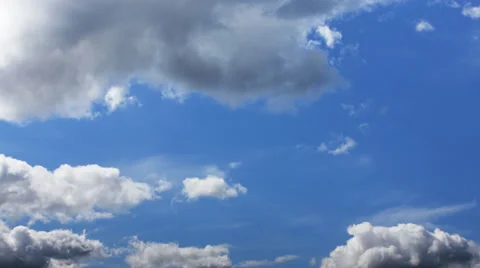 Blue sky timelapse. Full HD Stockbeeldmateriaal 32721948