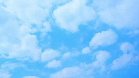 Blue sky timelapse video. Stock Footage 328697964