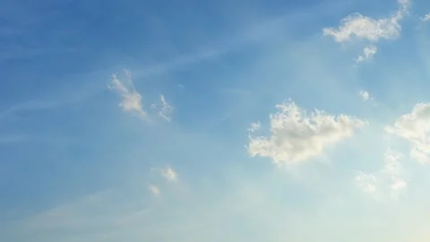 A blue sky timelapse video. Stock Footage 330381347