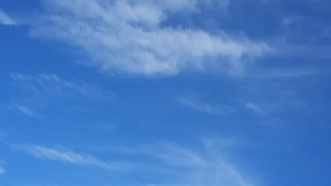 A blue sky timelapse video. Stock-Footage 338054453