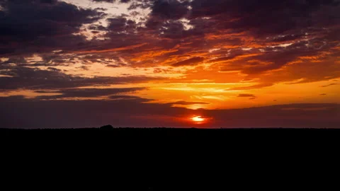 Blue Sky Timelapse with White Clouds Stock Footage 285210833