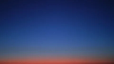 Blue sky at twilight transitioning into evening darkness, time lapse. Gradient Stock Footage 337427496