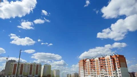 Blue sky for us Stock Photos
