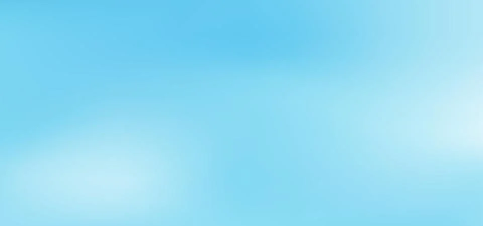 Blue sky vector gradation, abstract background, blur backdrop Stock Illustration