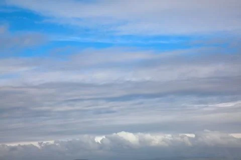 Blue sky view Stock Photos