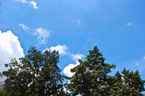 Blue sky view2 스톡 사진