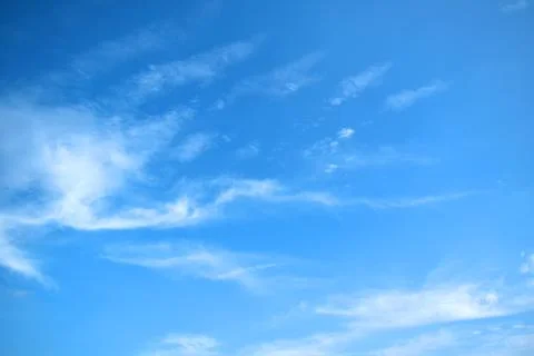 Blue Sky whit cloud copy space Stock Photos