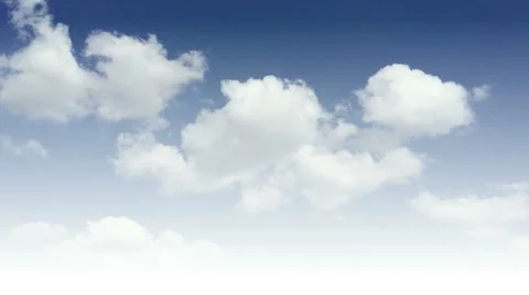 Blue sky with white cloud 8 Stock Footage 49990387