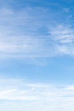 Blue sky with White cloud background Stock Photos