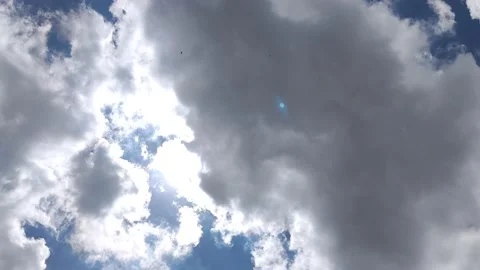 Blue sky with white cloud Stock Footage 219983301