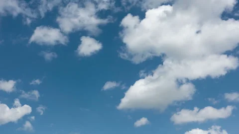 Blue sky with white cloud. Stock Footage 258551101