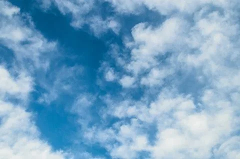 Blue Sky White Cloud Stock Photos