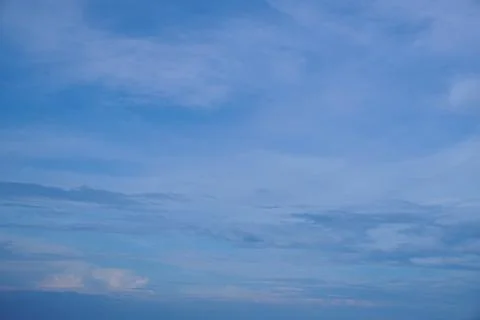 Blue sky with white cloud Stock-Fotos