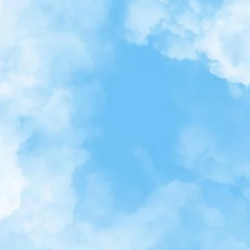 Blue sky with white cloud. The summer heaven is colorful clearing day Good .. Stock Illustration