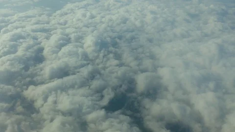 Blue sky white clouds background time lapse. Beautiful nature color timelapse Stock Footage 119645107