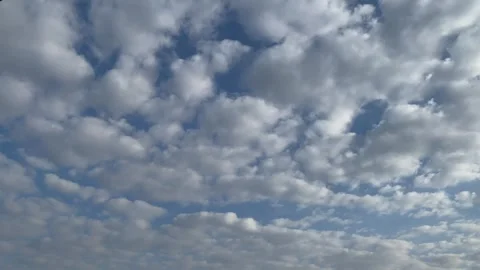 Blue Sky with White Clouds Background Texture 動画素材 331450756