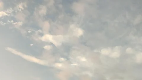 Blue sky, white clouds, background weather nature air atmosphere Stock Photos