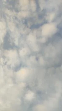 Blue sky, white clouds, background weather nature air atmosphere Stock Photos