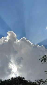 Blue sky white clouds background nature air atmosphere weather Stock Photos