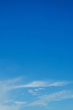 Blue Sky with White Clouds Background 스톡 사진