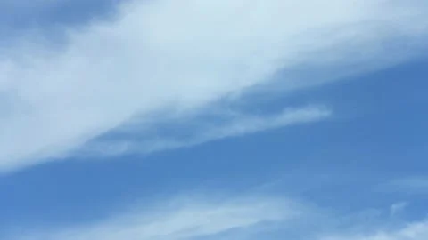 Blue sky white clouds. Cloud time lapse. Cumulus cloud cloudscape timelapse Stock Footage 164053604