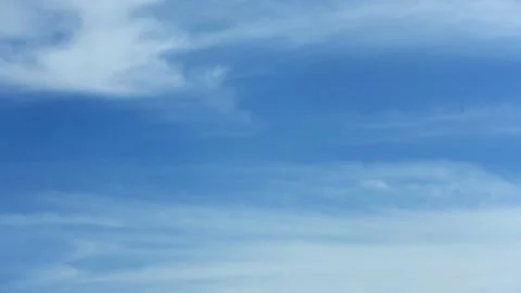 Blue sky white clouds. Cloud time lapse. Cumulus cloud cloudscape timelapse Stock Footage 164054125