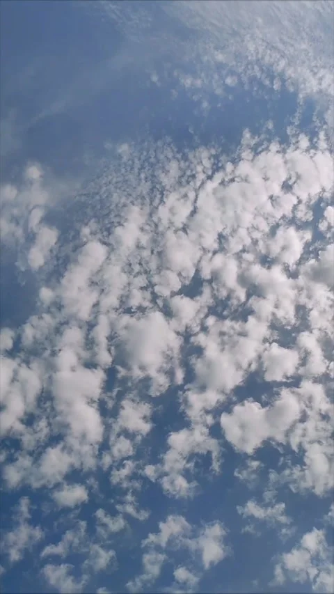 Blue sky with white clouds Stock Footage 312313604