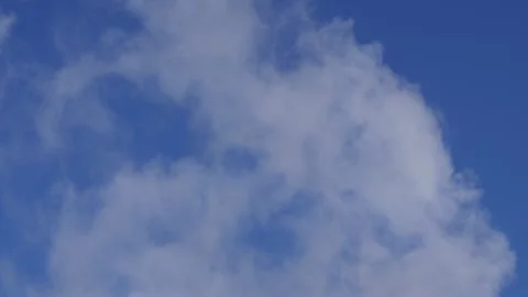 Blue sky with white clouds Stock Footage 320004660