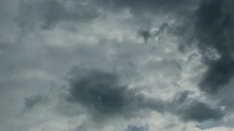 Blue sky with white clouds moving Stock-Footage 160111761