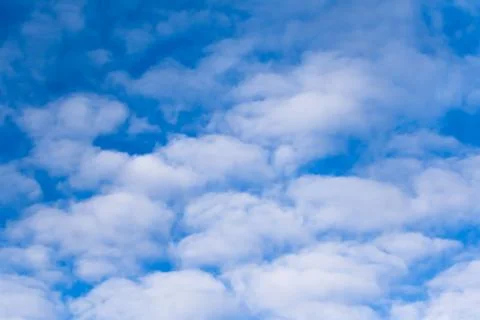 Blue sky with white clouds Stock Photos