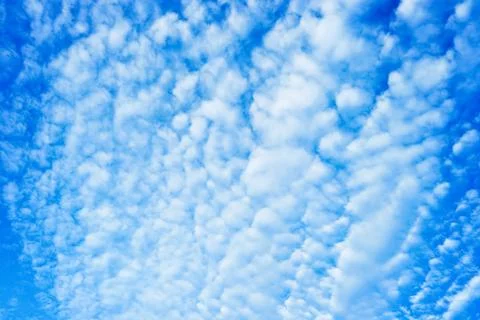 Blue sky with white clouds Stock Photos