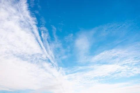 Blue sky with white clouds Fotos de archivo