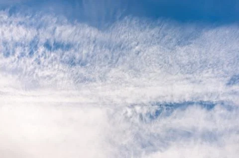 Blue sky with white clouds Stock Photos