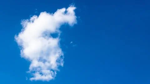 Blue sky with white clouds 스톡 사진