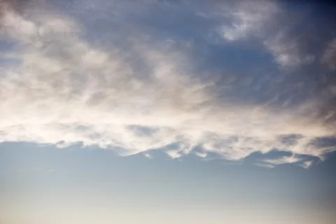 Blue sky white clouds Stock Photos
