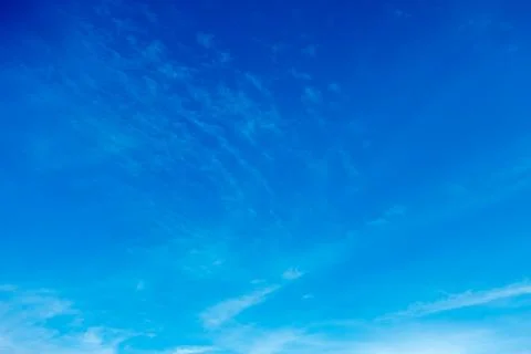 Blue sky with white clouds. Stock Photos