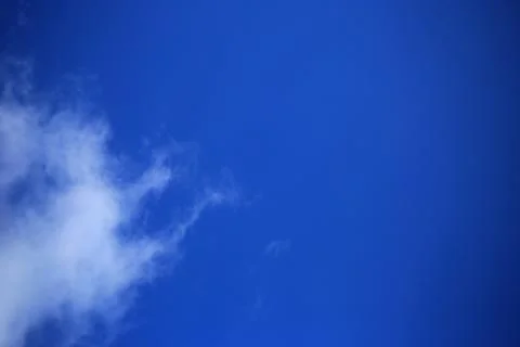 Blue sky with white clouds. Stock Photos