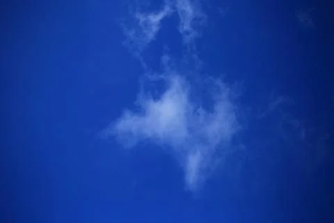 Blue sky with white clouds. Stock Photos