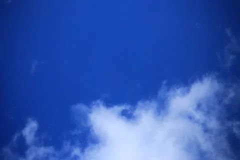 Blue sky with white clouds. Stock Photos