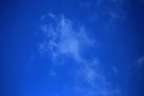 Blue sky with white clouds. Stock Photos