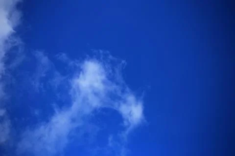 Blue sky with white clouds. Stock Photos