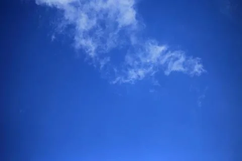 Blue sky with white clouds. Stock Photos