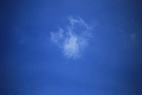 Blue sky with white clouds. Stock Photos