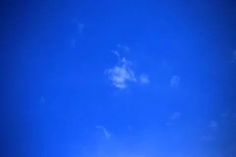 Blue sky with white clouds. Stock Photos