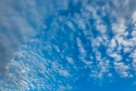 Blue sky with white clouds Stock Photos