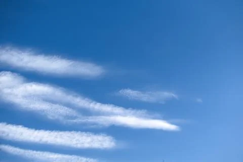 Blue sky with white clouds Stock Photos
