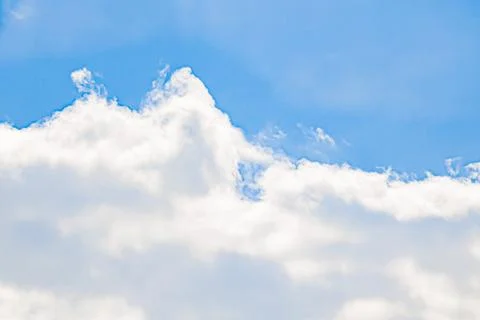 Blue sky with white clouds Stock Photos